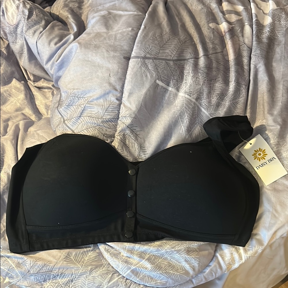 Daisy Black Bandeau Intimates & Sleepwear